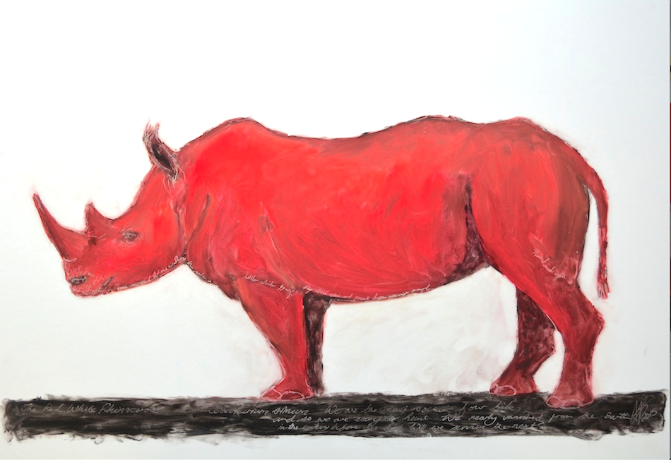 red lipstick rhino